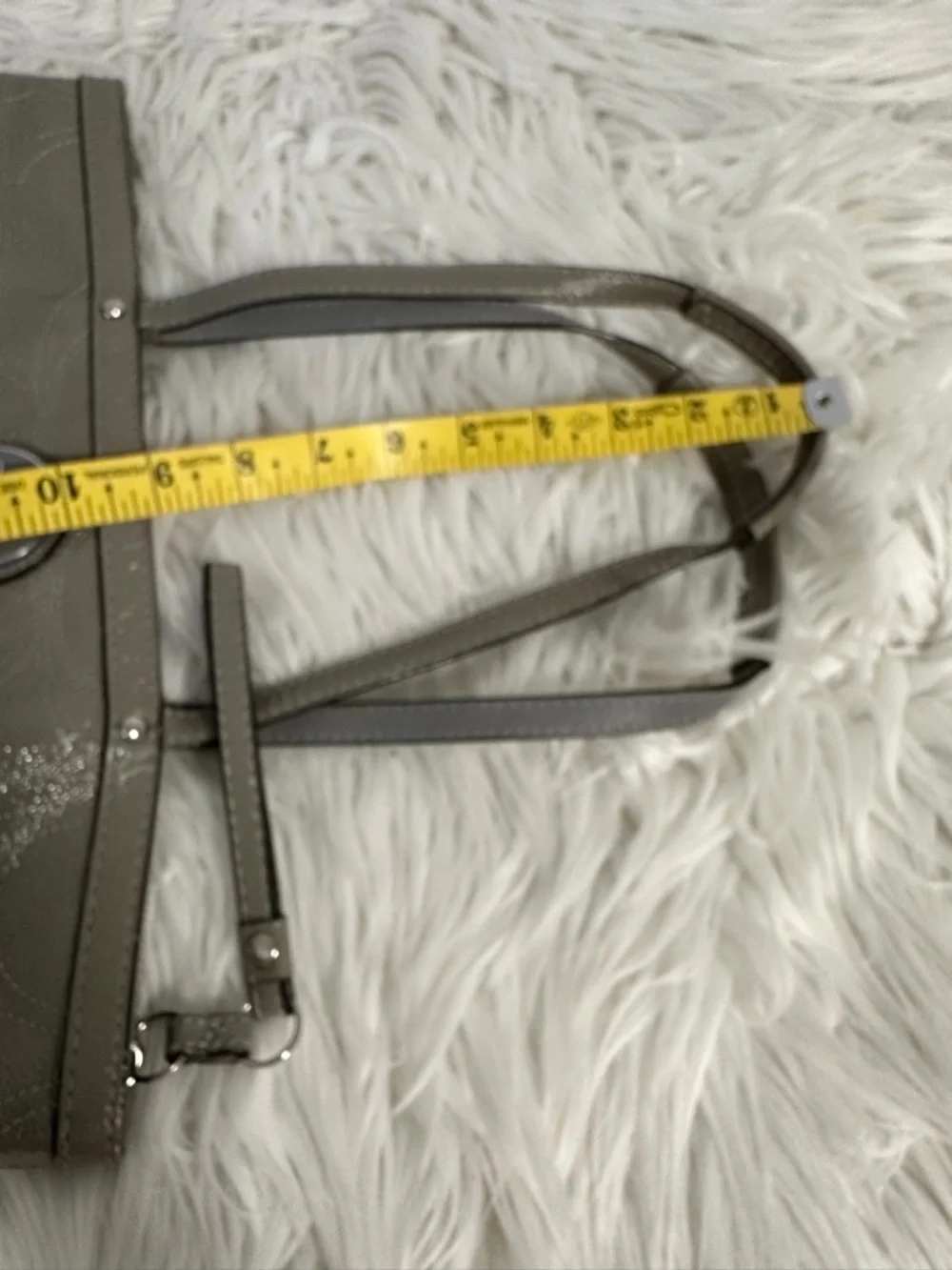 Coach Patent Signature Leather Shoulder Bag Purse